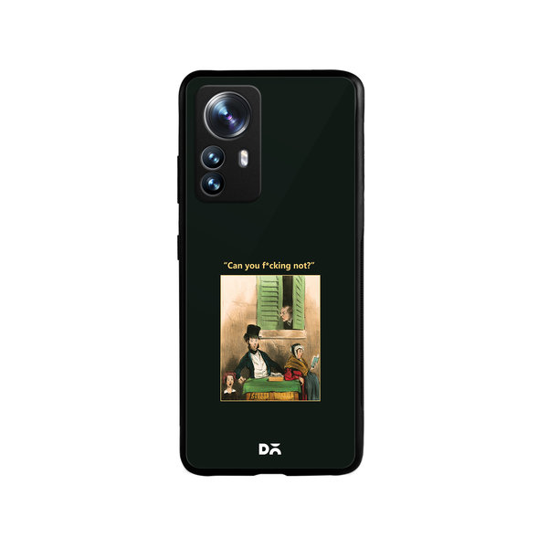 DailyObjects Can You Not Glass Case Cover For Xiaomi 12 Pro