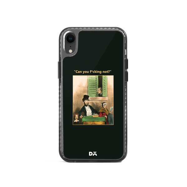 

DailyObjects Can You Not Stride 2.0 Case Cover For iPhone XR