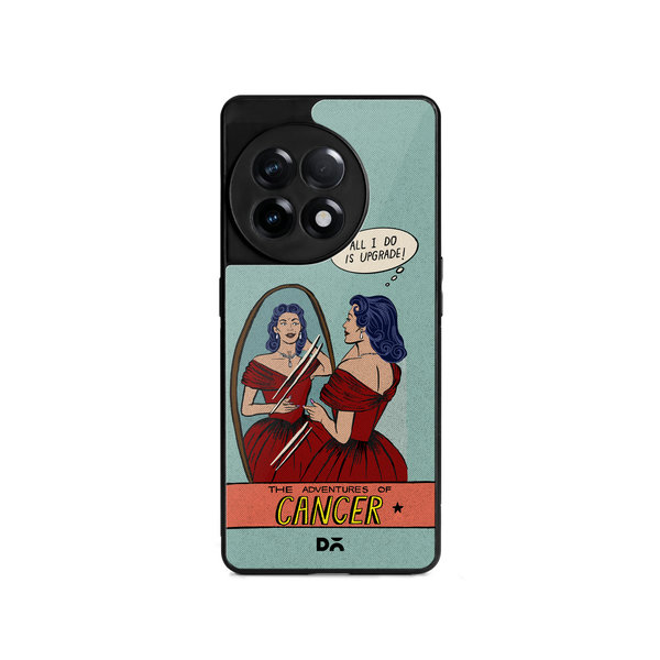 

DailyObjects Cancer Glass Case Cover For OnePlus 11R