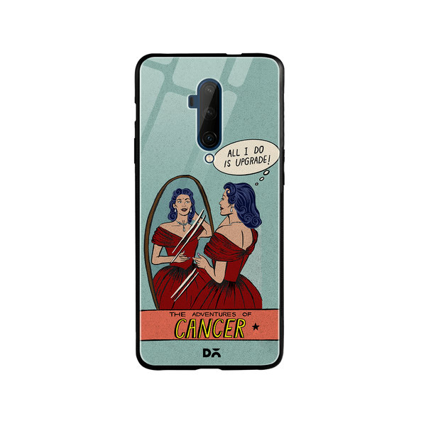 

DailyObjects Cancer Glass Case Cover For OnePlus 7T Pro