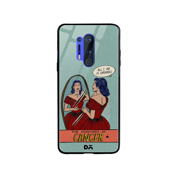 

DailyObjects Cancer Glass Case Cover For OnePlus 8 Pro
