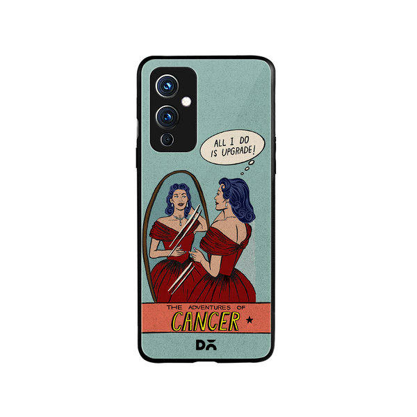 

DailyObjects Cancer Glass Case Cover For OnePlus 9