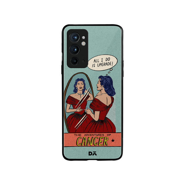 

DailyObjects Cancer Glass Case Cover For OnePlus 9RT