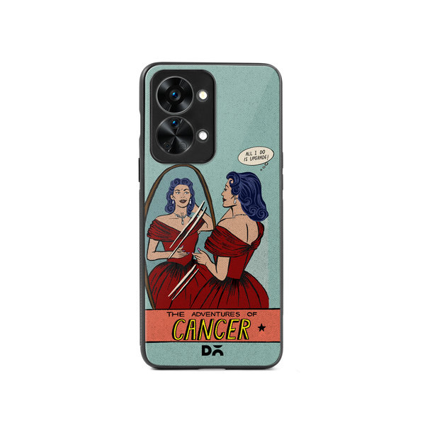 

DailyObjects Cancer Glass Case Cover For OnePlus Nord 2T