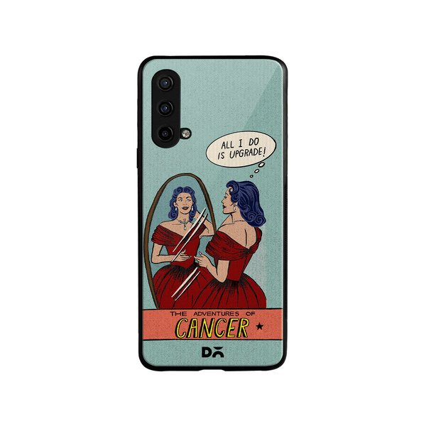 

DailyObjects Cancer Glass Case Cover For OnePlus Nord CE