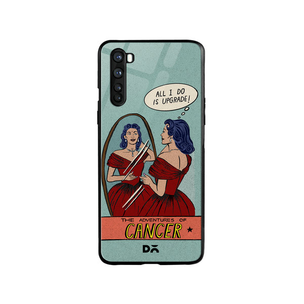 

DailyObjects Cancer Glass Case Cover For OnePlus Nord