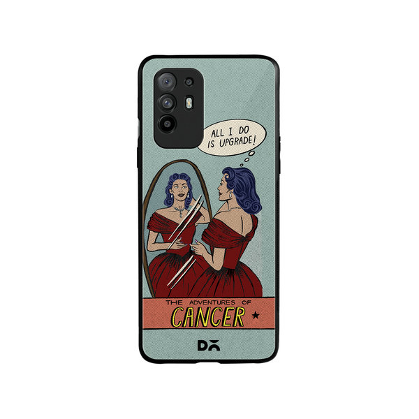 

DailyObjects Cancer Glass Case Cover For Oppo F19 Pro Plus
