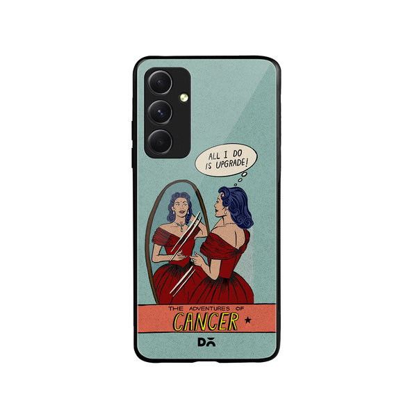 

DailyObjects Cancer Glass Case Cover For Samsung Galaxy A54 5G
