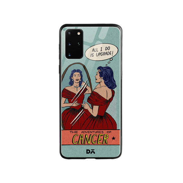 

DailyObjects Cancer Glass Case Cover For Samsung Galaxy S20 Plus