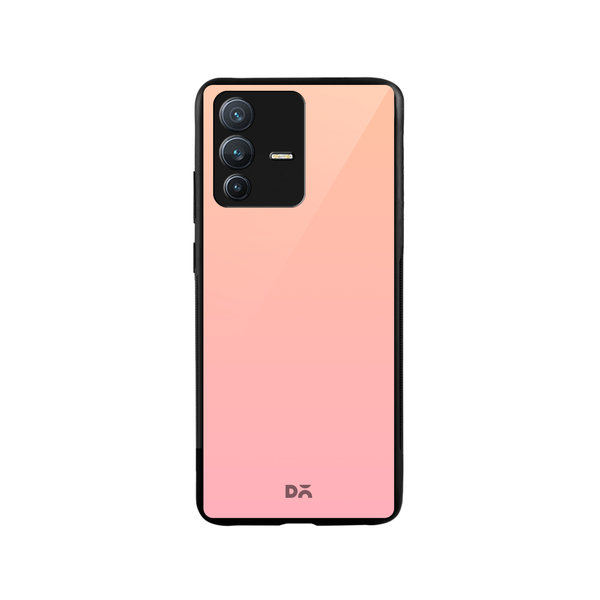 

DailyObjects Candyfloss Gradient Glass Case Cover For Vivo V23