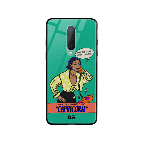 

DailyObjects Capricorn Glass Case Cover For OnePlus 8