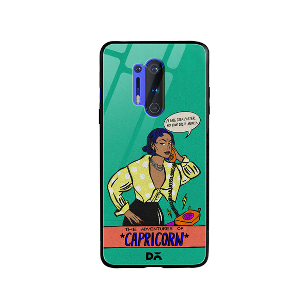 

DailyObjects Capricorn Glass Case Cover For OnePlus 8 Pro