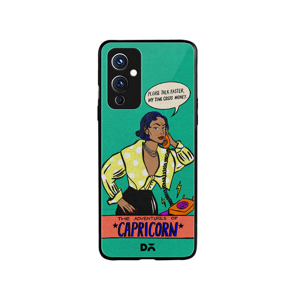 

DailyObjects Capricorn Glass Case Cover For OnePlus 9