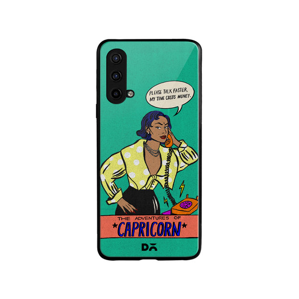 

DailyObjects Capricorn Glass Case Cover For OnePlus Nord CE