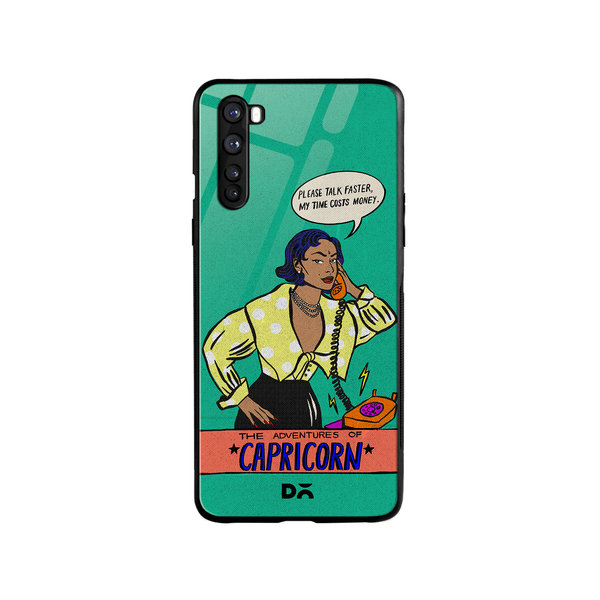 

DailyObjects Capricorn Glass Case Cover For OnePlus Nord