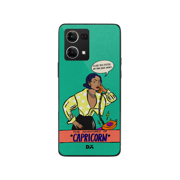 

DailyObjects Capricorn Glass Case Cover For Oppo Reno 7