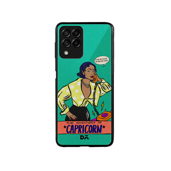 

DailyObjects Capricorn Glass Case Cover For Samsung Galaxy M53