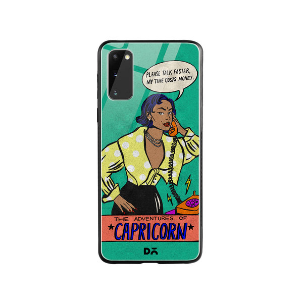 

DailyObjects Capricorn Glass Case Cover For Samsung Galaxy S20