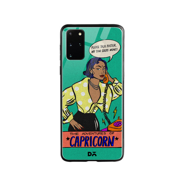 

DailyObjects Capricorn Glass Case Cover For Samsung Galaxy S20 Plus