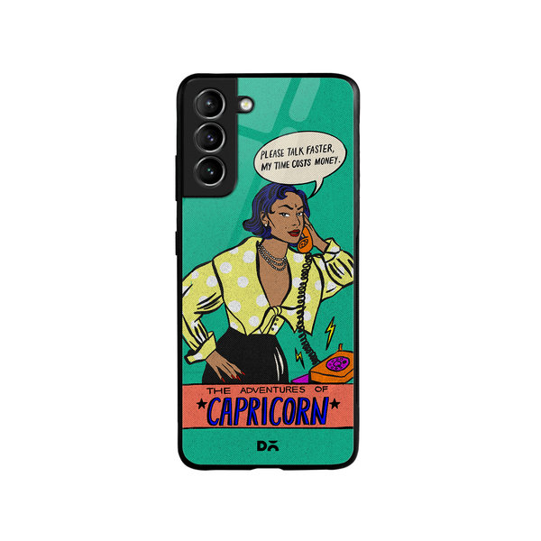 

DailyObjects Capricorn Glass Case Cover For Samsung Galaxy S21 Plus