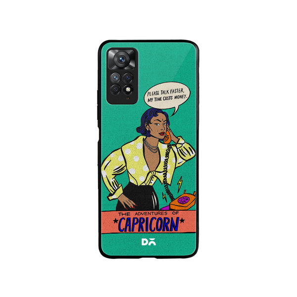 

DailyObjects Capricorn Glass Case Cover For Xiaomi Redmi Note 11 Pro