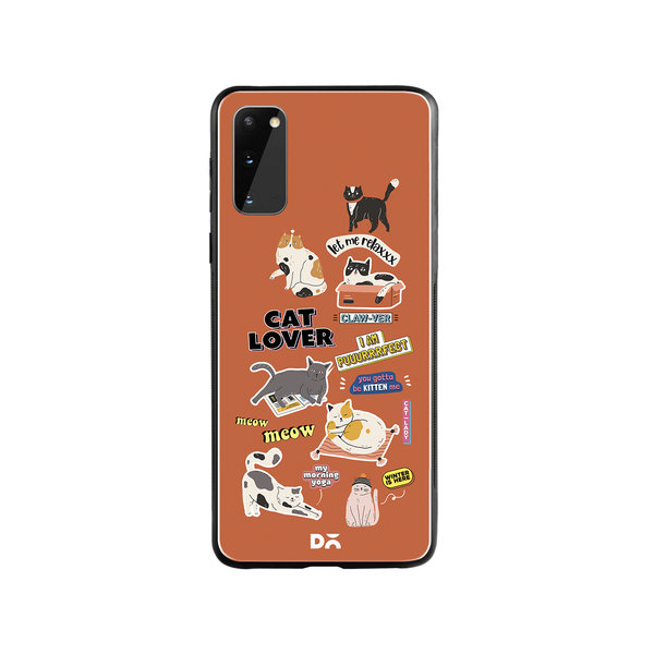 

DailyObjects Cat Mom Glass Case Cover For Samsung Galaxy S20