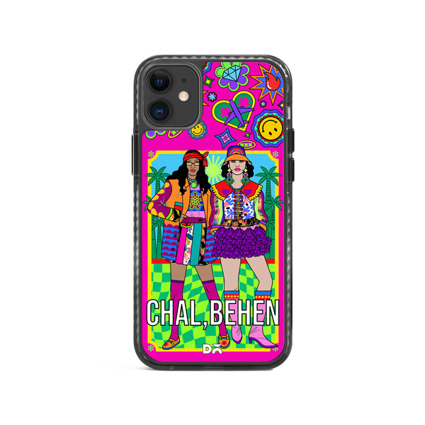 

DailyObjects Chal Behen Stride 2.0 Case Cover For iPhone 11