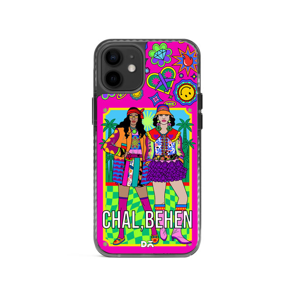 

DailyObjects Chal Behen Stride 2.0 Case Cover For iPhone 12