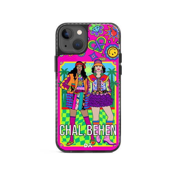 

DailyObjects Chal Behen Stride 2.0 Case Cover For iPhone 13