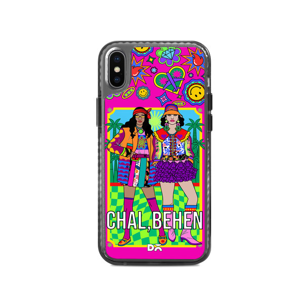 

DailyObjects Chal Behen Stride 2.0 Case Cover For iPhone XS