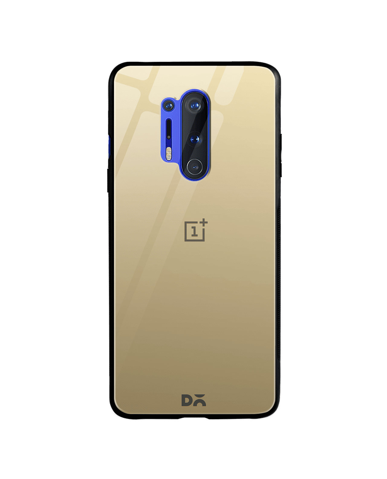 Champagne Gradient Glass Case Cover For OnePlus 8 Pro
