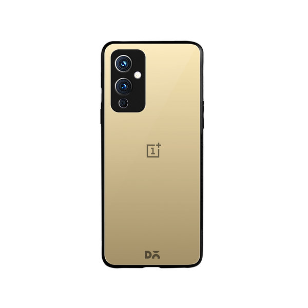 

DailyObjects Champagne Gradient Glass Case Cover For OnePlus 9
