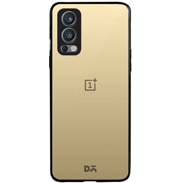 

DailyObjects Champagne Gradient Glass Case Cover For OnePlus Nord 2