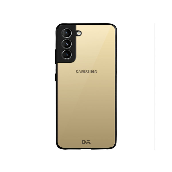 

DailyObjects Champagne Gradient Glass Case Cover For Samsung Galaxy S22 Plus