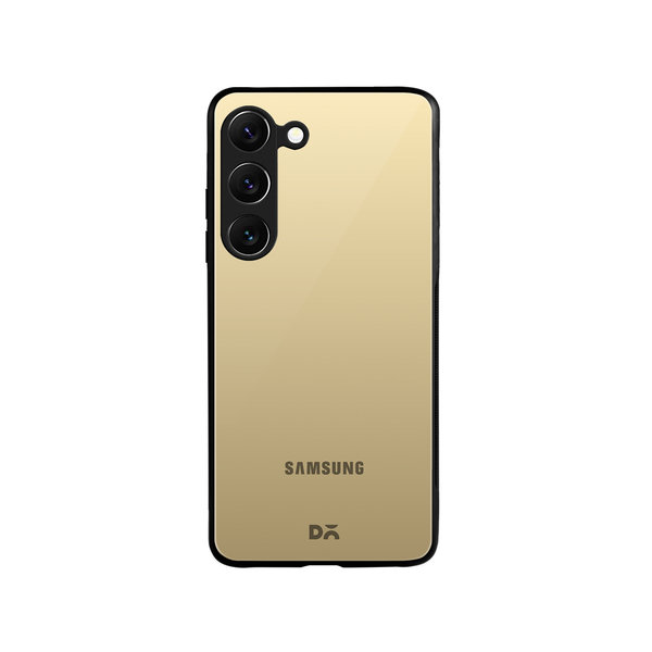 

DailyObjects Champagne Gradient Glass Case Cover For Samsung Galaxy S23 Plus