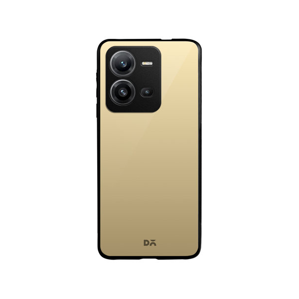 

DailyObjects Champagne Gradient Glass Case Cover For Vivo V25