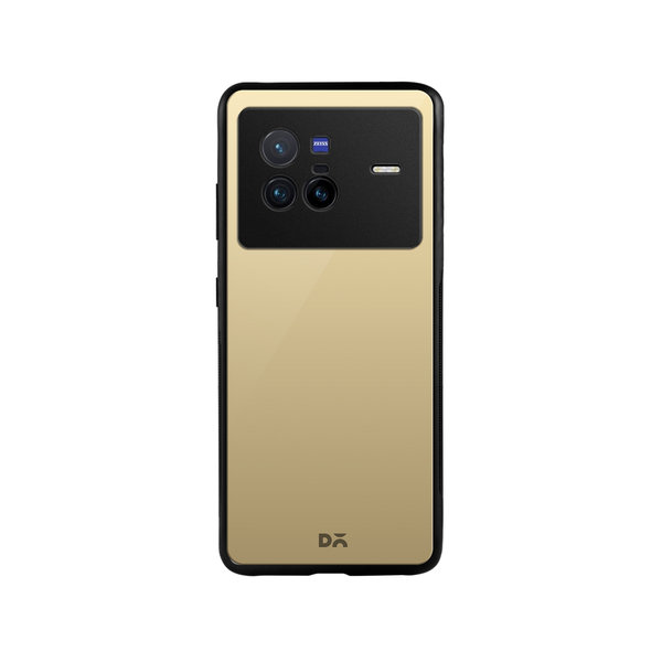 

DailyObjects Champagne Gradient Glass Case Cover For Vivo X80