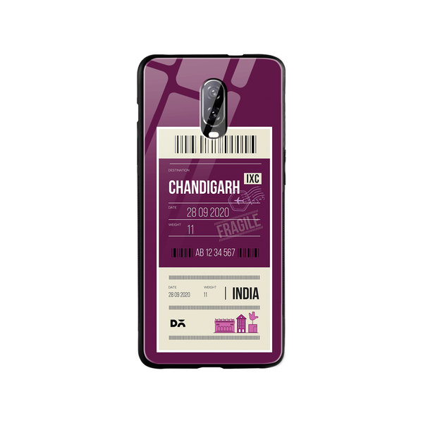

DailyObjects Chandigarh City Tag Glass Case Cover For OnePlus 7
