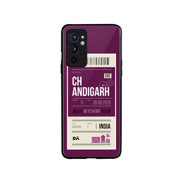 

DailyObjects Chandigarh City Tag Glass Case Cover For OnePlus 9RT