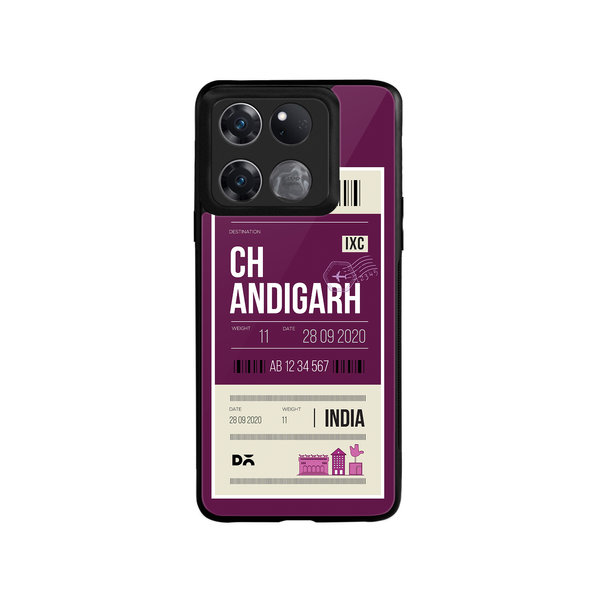 

DailyObjects Chandigarh City Tag Glass Case Cover For OnePlus Ace Racing