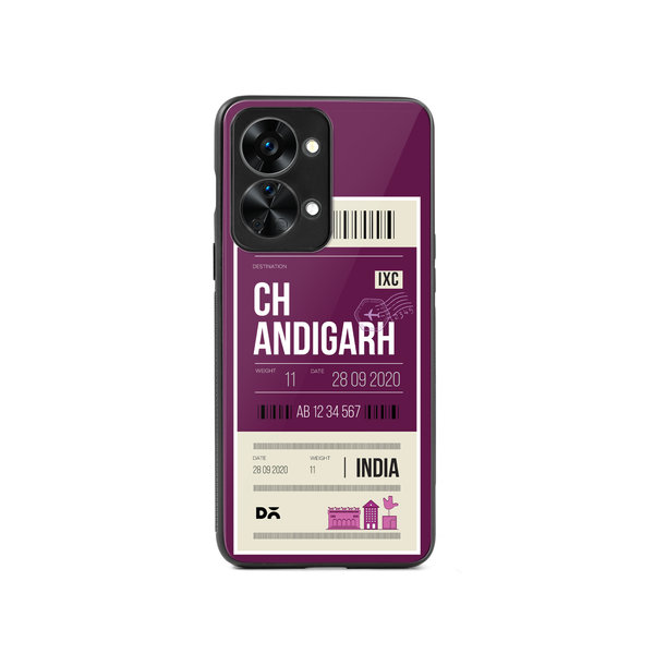 

DailyObjects Chandigarh City Tag Glass Case Cover For OnePlus Nord 2T