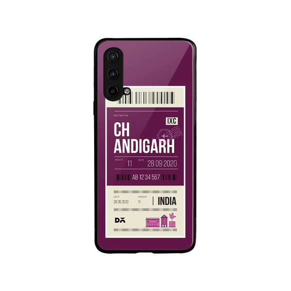 

DailyObjects Chandigarh City Tag Glass Case Cover For OnePlus Nord CE