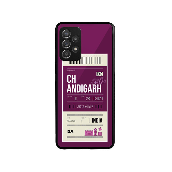 

DailyObjects Chandigarh City Tag Glass Case Cover For Samsung Galaxy A53