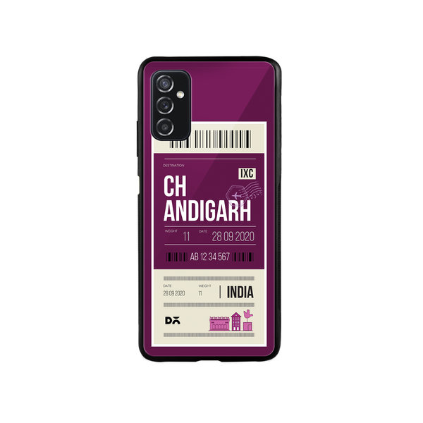 

DailyObjects Chandigarh City Tag Glass Case Cover For Samsung Galaxy M52