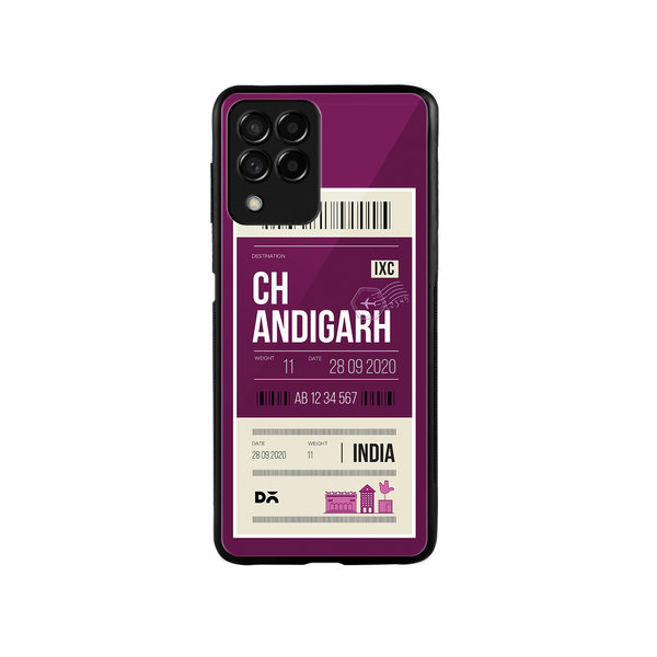 

DailyObjects Chandigarh City Tag Glass Case Cover For Samsung Galaxy M53