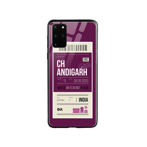 

DailyObjects Chandigarh City Tag Glass Case Cover For Samsung Galaxy S20 Plus