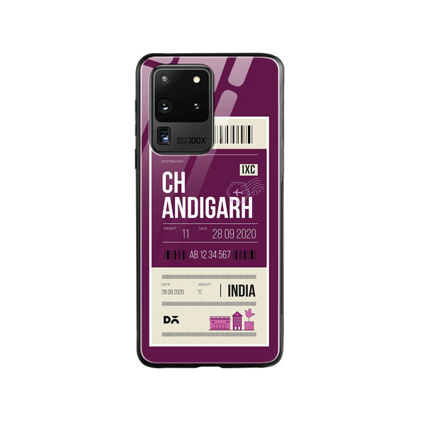 

DailyObjects Chandigarh City Tag Glass Case Cover For Samsung Galaxy S20 Ultra