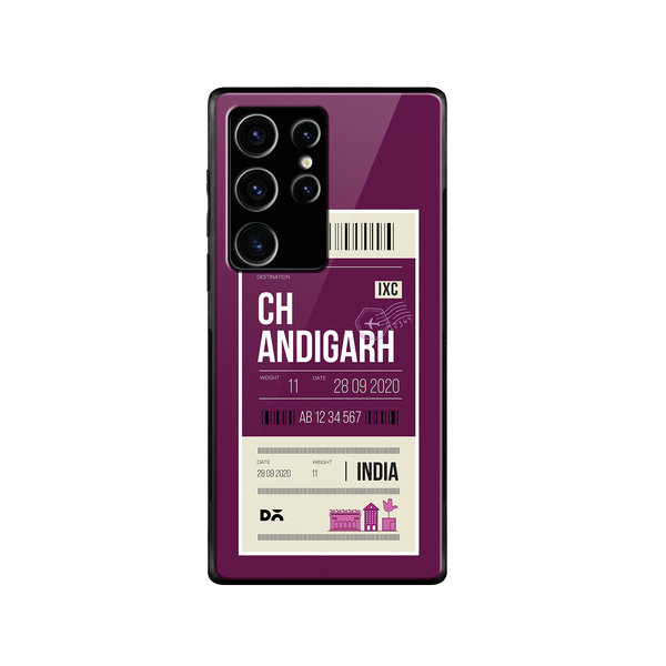 

DailyObjects Chandigarh City Tag Glass Case Cover For Samsung Galaxy S23 Ultra