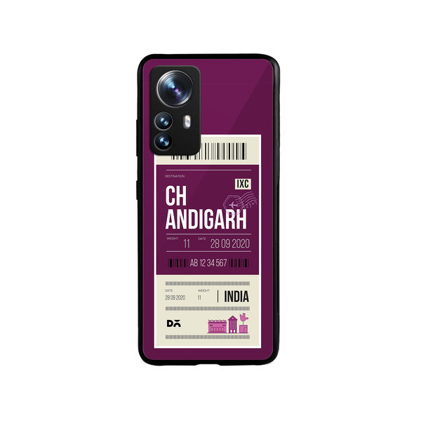 

DailyObjects Chandigarh City Tag Glass Case Cover For Xiaomi 12 Pro