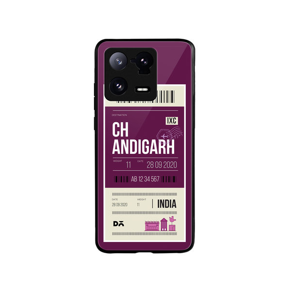 

DailyObjects Chandigarh City Tag Glass Case Cover For Xiaomi 13 Pro